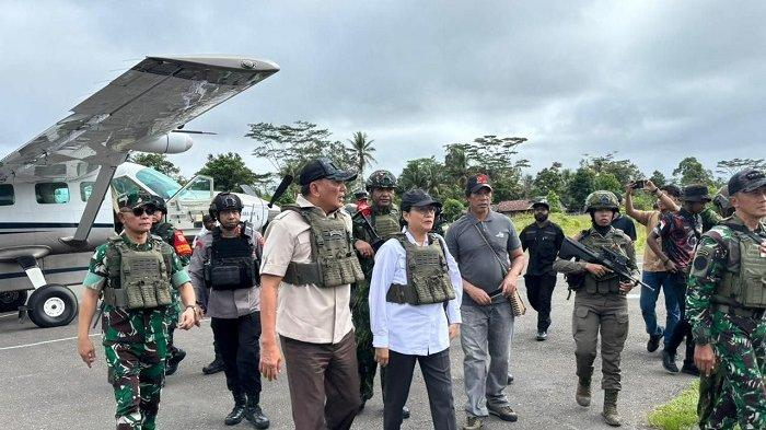 Menhan dan Menkeu Kunjungi Nduga Papua dengan Rompi Anti Peluru: Sinergi Pertahanan dan Keuangan untuk Stabilitas Nasional