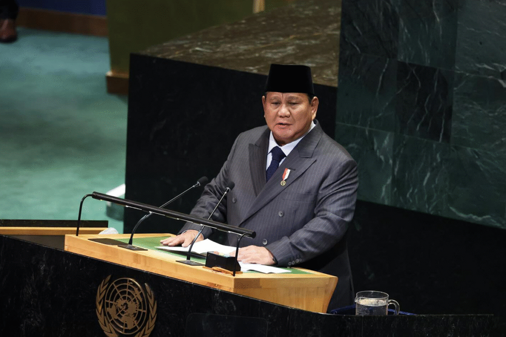 Prabowo Tegas Serukan Pengakuan Palestina di PBB: Indonesia Pimpin Misi Perdamaian Global 2025