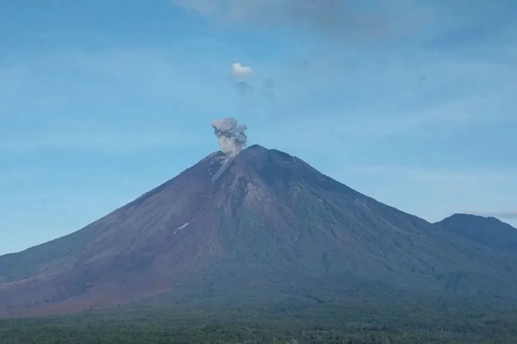 Gunung Semeru Erupsi 82 Kali, Update Aktivitas Terkini 2026
