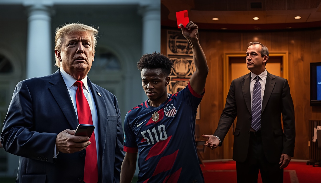 Trump Akui Hubungi FIFA soal Suspensi Balogun di Piala Dunia