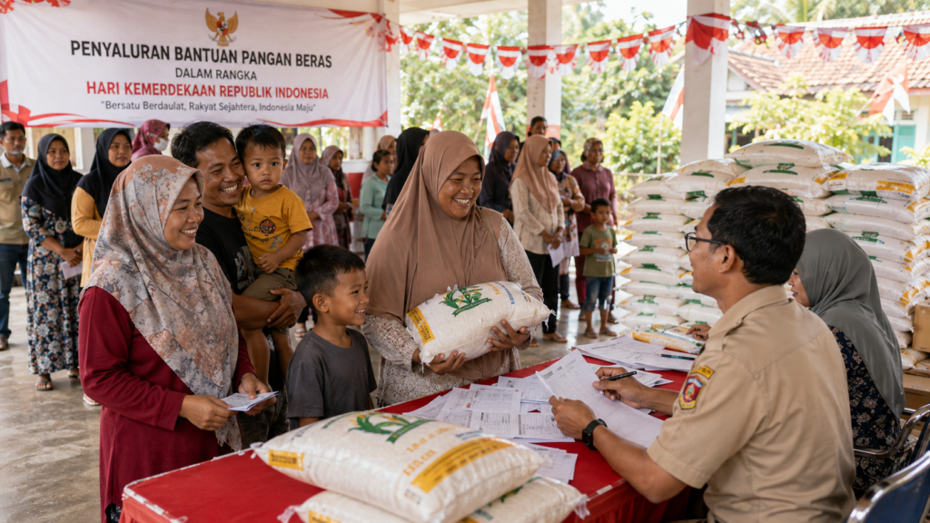 Bansos Beras 33,24 Juta Penerima Cair 17 Agustus, Bisa via KopDes
