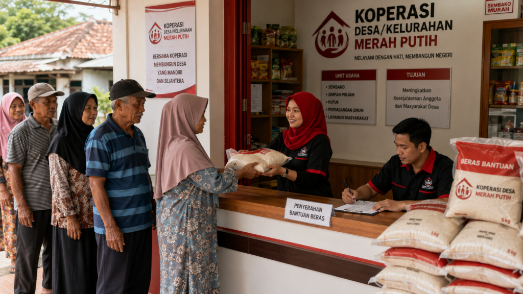 Bansos Beras 33,24 Juta Penerima Cair 17 Agustus, Bisa via KopDes