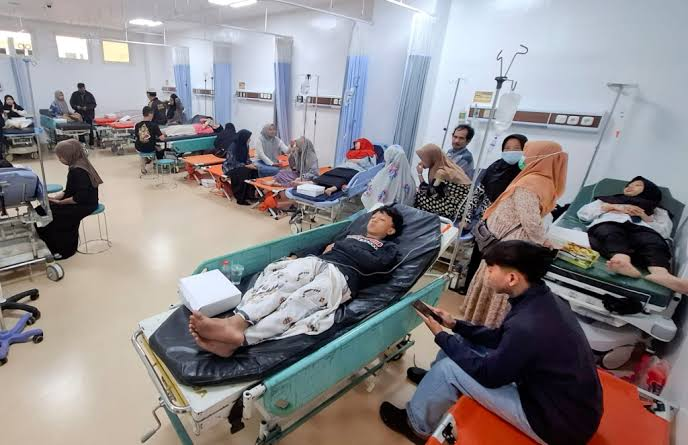 Diduga Keracunan MBG, 431 Santri Ponpes Sidoarjo Dirawat, Korban Tembus 566